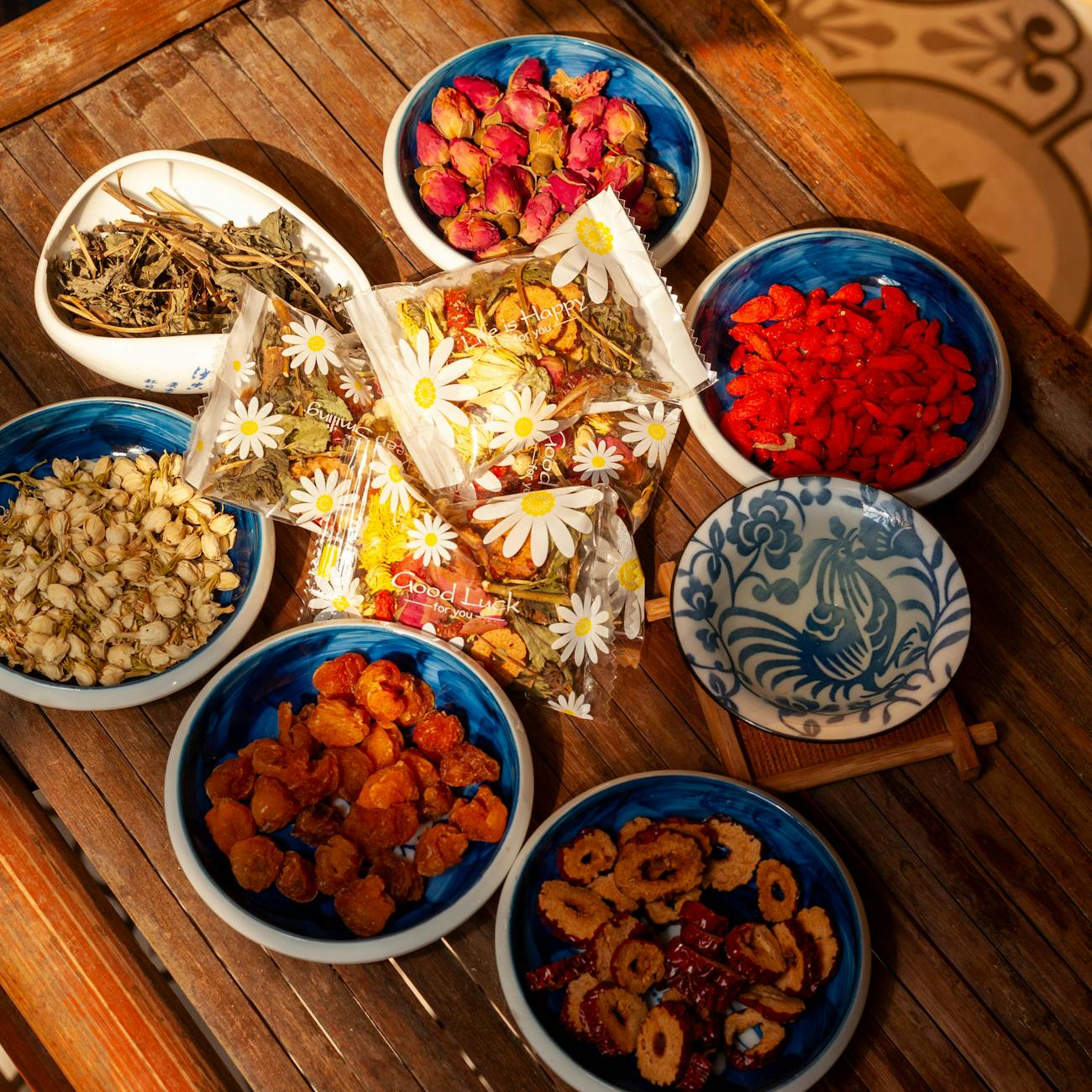 Aromatic Ingredients in Tea Blends