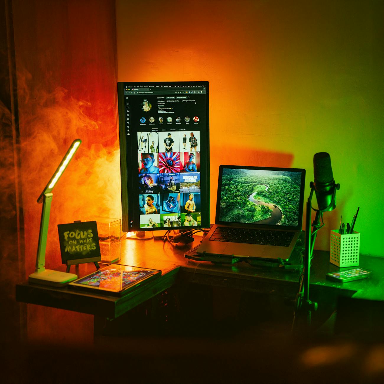 Managing Audiovisual Setup